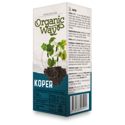 ORGANIC WAY KOPER VASKEVÄETIS 100 ML