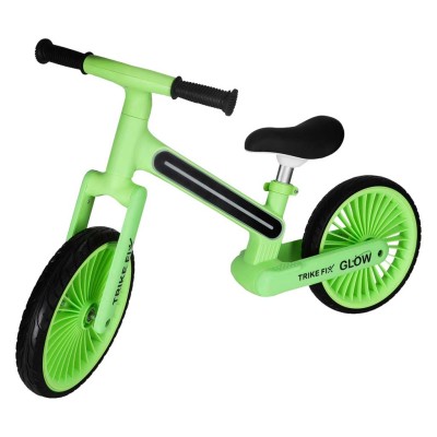 Trike Fix Glow LED neoninės žalios spalvos krosinis dviratis – šaldyti braškių daigai