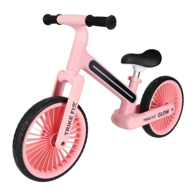Trike Fix Glow LED krosinis dviratis rožinės spalvos – šaldyti braškių daigai