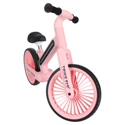 Trike Fix Glow LED krosinis dviratis rožinės spalvos – šaldyti braškių daigai