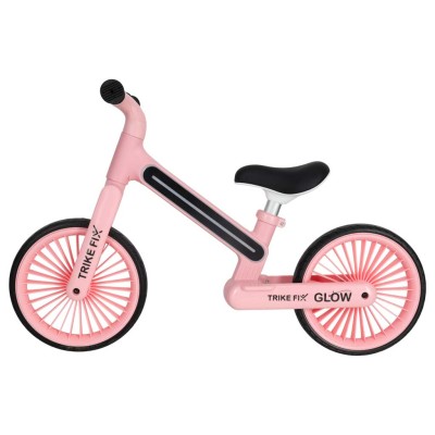 Trike Fix Glow LED krosinis dviratis rožinės spalvos – šaldyti braškių daigai