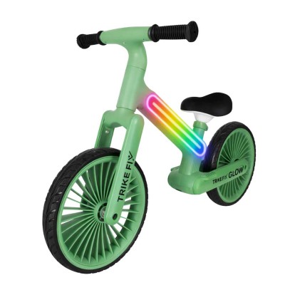 Trike Fix Glow LED krosinis dviratis žalias