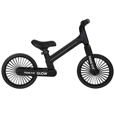 Triratis Fix Glow LED krosinis dviratis juodas