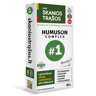50l HUMUSON COMPLEX SI lahtiselt sapropeel biohuumus |