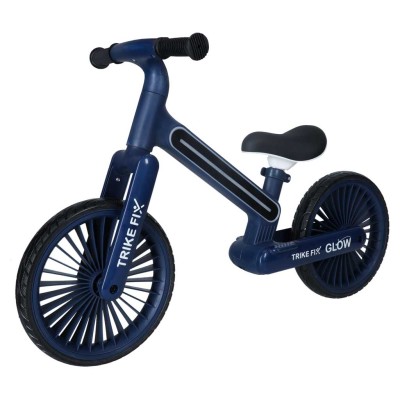 Trike Fix Glow LED krosinis dviratis tamsiai mėlyna – šaldyti braškių daigai