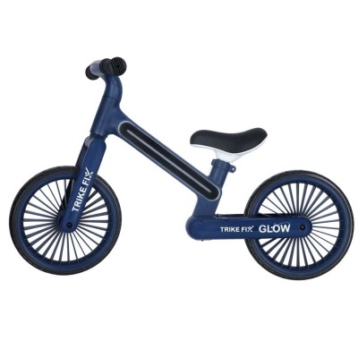 Trike Fix Glow LED krosinis dviratis tamsiai mėlyna – šaldyti braškių daigai