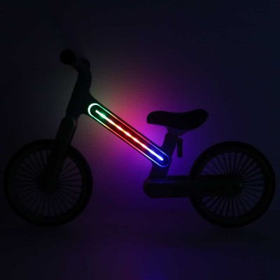 Trike Fix Glow LED krosinis dviratis tamsiai mėlyna – šaldyti braškių daigai