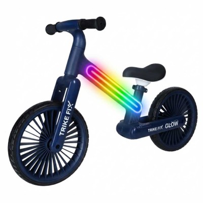 Trike Fix Glow LED krosinis dviratis tamsiai mėlyna – šaldyti braškių daigai