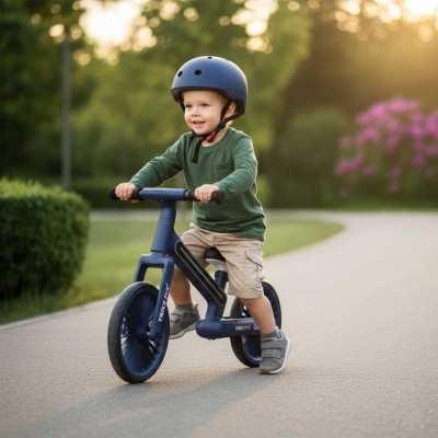 Trike Fix Glow LED krosinis dviratis tamsiai mėlyna – šaldyti braškių daigai