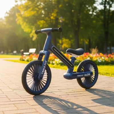 Trike Fix Glow LED krosinis dviratis tamsiai mėlyna – šaldyti braškių daigai