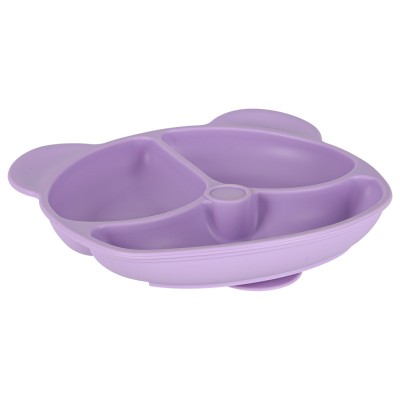 Vaikiškų silikoninių įrankių rinkinys, 8 vnt., violetinės spalvos