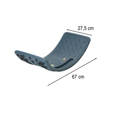 Vaikiška supamoji balansavimo lenta 67x29 cm, neslidi, mėlyna – šaldyti braškių daigai