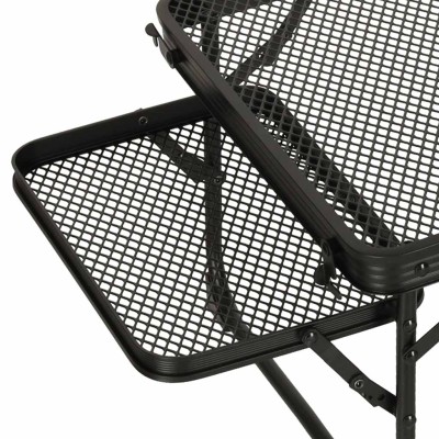 LUARO turistinis stalas kempingo maitinimo sulankstomas stalas 87 x 60 x 40 x 27 cm