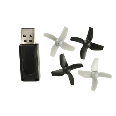 JJRC H36 mini 2.4GHz 4CH 6 ašių RC dronas juodas – šaldyti braškių daigai