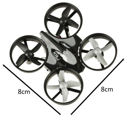 JJRC H36 mini 2.4GHz 4CH 6 ašių RC dronas juodas – šaldyti braškių daigai