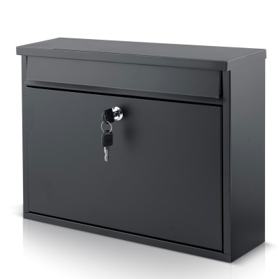 Pašto dėžutė 37,5 × 30,5 × 12 cm juoda HM860 – šaldyti braškių daigai