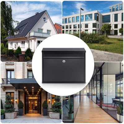 Pastkastīte 37,5 × 30,5 × 12 cm melna HM860 – sertificēti saldēti zemeņu stādi