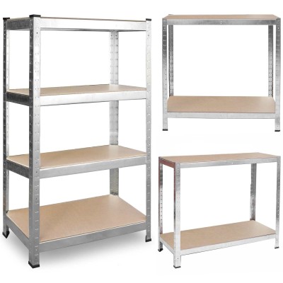 Regał magazynowy metalowy 180 × 90 × 40 cm Cienki 470200