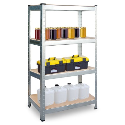 Metallist hoiuriiul 150 × 75 × 30 cm Õhuke 470000