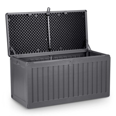 Sodo daiktadėžė 109 × 51 × 55 cm 270 L pilka – šaldyti braškių daigai