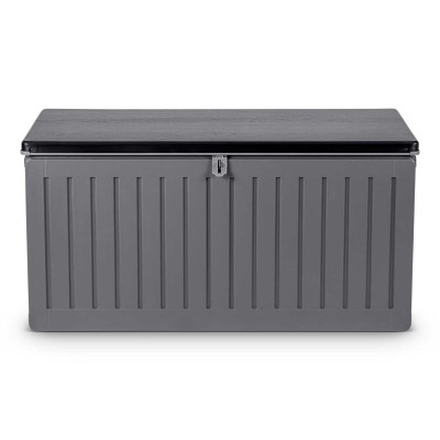 Sodo daiktadėžė 109 × 51 × 55 cm 270 L pilka – šaldyti braškių daigai