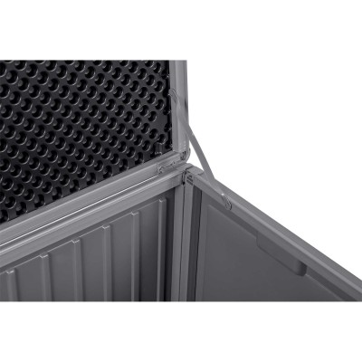 Sodo daiktadėžė 109 × 51 × 55 cm 270 L pilka – šaldyti braškių daigai