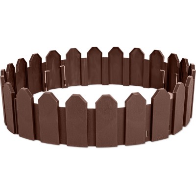 Obrzeże ogrodowe cienkie 240 cm PL960 brązowe