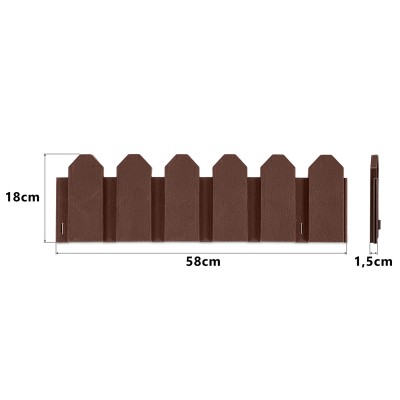 Aiaserv Õhuke 240 cm PL960 pruun
