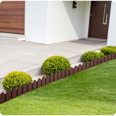 Sodo bortelis Plonos 240 cm PL960 rudas – šaldyti braškių daigai