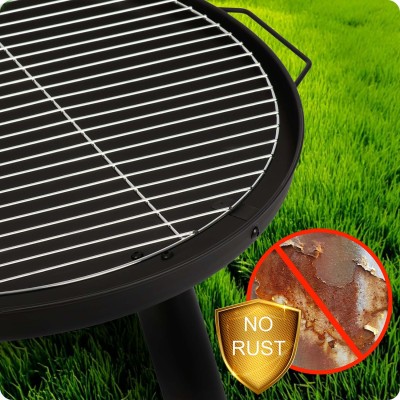 Palenisko ogrodowe z rusztem 60 cm Berdsen BD-881 – sertificēti saldēti zemeņu stādi