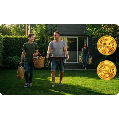 Palenisko ogrodowe z rusztem 60 cm Berdsen BD-881 – sertificēti saldēti zemeņu stādi