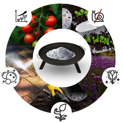 Sodo ugniakuras su grotelėmis 60 cm Berdsen BD-881 – šaldyti braškių daigai