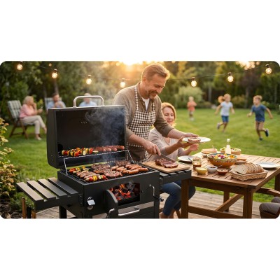 Grill węglowy Berdsen BD893