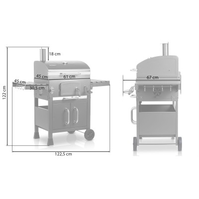 Grill węglowy Berdsen BD893