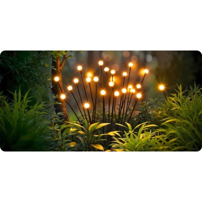Saulės energijos šviestuvai „Firefly“ 2 vnt. iLumen LS101 – šaldyti braškių daigai