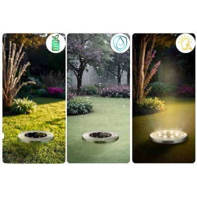 Lampy solarne zewnętrzne 6 szt. iLumen LS104