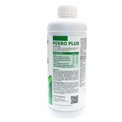 MIKRO PLUS mikroelementu skystos trąšos INTERMAG 1L – sertificēti saldēti zemeņu stādi
