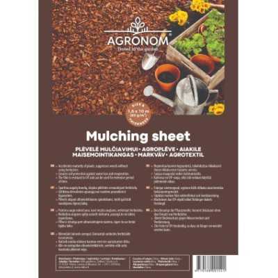 BRĄZOWA FOLIA DO MULCZOWANIA 1,6X10M (80G/M2) Strona główna, Powłoka Agro do mulczowania Chroni glebę przed wysychaniem, pozwala