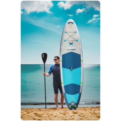 Pripučiama SUP irklentė Aquasurf 320 × 84 × 15 cm Neo-Sport 170206 – šaldyti braškių daigai