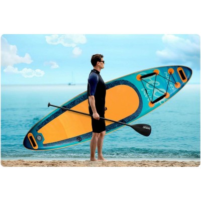 Piepūšamais SUP airēšanas dēlis Aquasurf 320 × 84 × 15 cm Neo-Sport 170214 – sertificēti saldēti zemeņu stādi