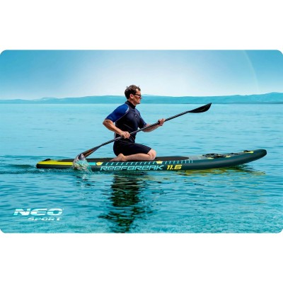 Pripučiama SUP irklentė Reefbreak 350 × 81 × 15 cm Neo-Sport 170310 – šaldyti braškių daigai