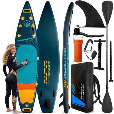 Täispuhutav SUP aerulaud Reefbreak 350 × 81 × 15 cm Neo-Sport 170311