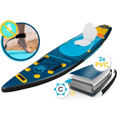 Pripučiama SUP irklentė Reefbreak 350 × 81 × 15 cm Neo-Sport 170311 – šaldyti braškių daigai