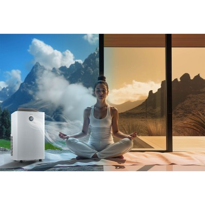 Mobilus oro kondicionierius su sandarinimo tarpine 14000 BTU WiFi Berdsen BD584 – šaldyti braškių daigai