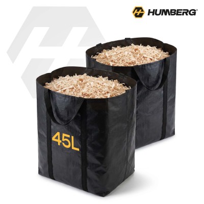 Elektrinis šakų smulkintuvas Humberg HM-650, 2500W (su 2x 45L maišais) – šaldyti braškių daigai