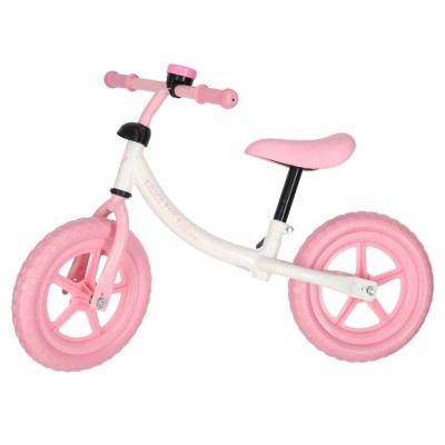 Trike Fix Balance krosinis dviratis su varpeliu rožinės spalvos – šaldyti braškių daigai