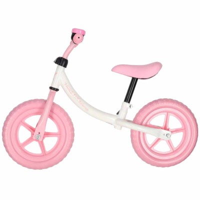 Trike Fix Balance krosinis dviratis su varpeliu rožinės spalvos – šaldyti braškių daigai