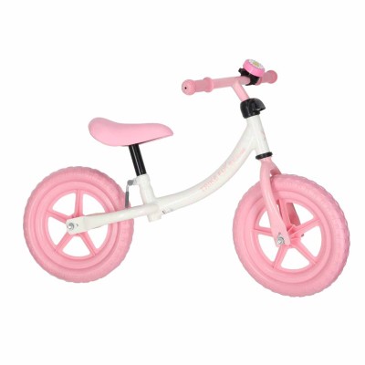 Trike Fix Balance krosinis dviratis su varpeliu rožinės spalvos – šaldyti braškių daigai