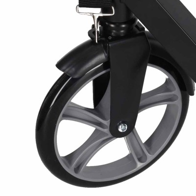 Trike Fix miesto motoroleris sulankstomas 200 mm ratais juodas/pilkas – šaldyti braškių daigai