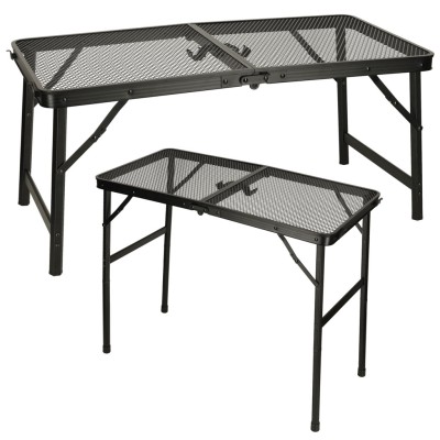 LUARO turistinis stalas kempingo maitinimo sulankstomas stalas 80 x 40 x 66 x 37 cm